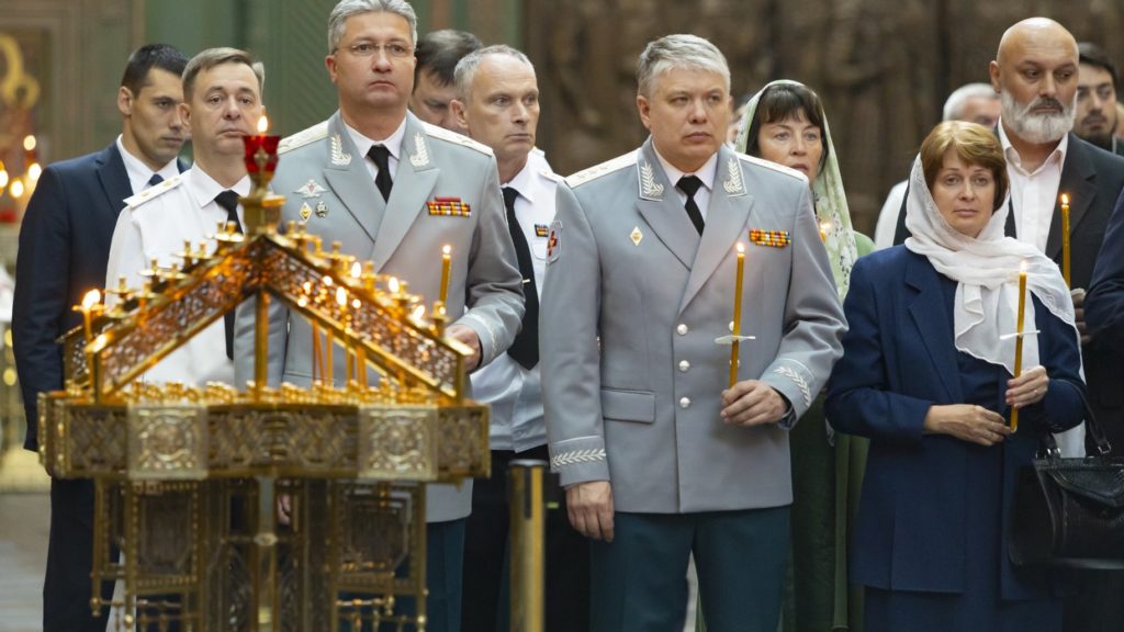 Божественная литургия в Главном храме Вооруженных Сил РФ в день медицинского работника Божественная литургия в Главном храме Вооруженных Сил РФ в день медицинского работника