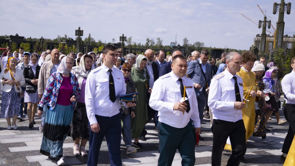 Божественная литургия в Главном храме Вооруженных Сил РФ в день медицинского работника Божественная литургия в Главном храме Вооруженных Сил РФ в день медицинского работника