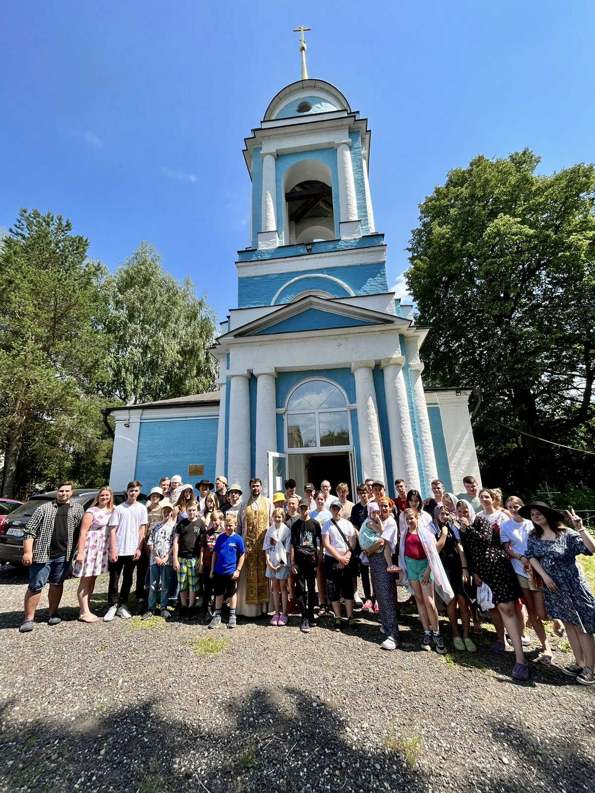 Летний выезд-поход православной молодежи