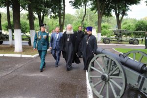 Освящение воинского храма в Ватутинках Освящение воинского храма в Ватутинках