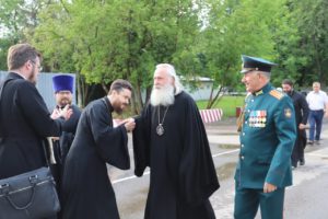 Освящение воинского храма в Ватутинках Освящение воинского храма в Ватутинках