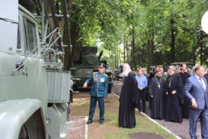 Освящение воинского храма в Ватутинках Освящение воинского храма в Ватутинках