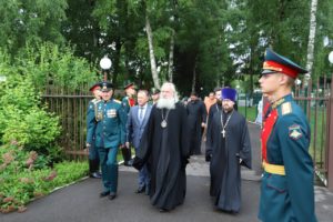 Освящение воинского храма в Ватутинках Освящение воинского храма в Ватутинках