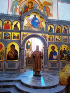 23 июля в день памяти прп. Антония Печерского митрополит Каширский Феогност совершил Божественную литургию в храме Живоначальной Троицы в Троицке 23 июля в день памяти прп. Антония Печерского митрополит Каширский Феогност совершил Божественную литургию в храме Живоначальной Троицы в Троицке