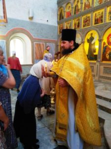 23 июля в день памяти прп. Антония Печерского митрополит Каширский Феогност совершил Божественную литургию в храме Живоначальной Троицы в Троицке 23 июля в день памяти прп. Антония Печерского митрополит Каширский Феогност совершил Божественную литургию в храме Живоначальной Троицы в Троицке