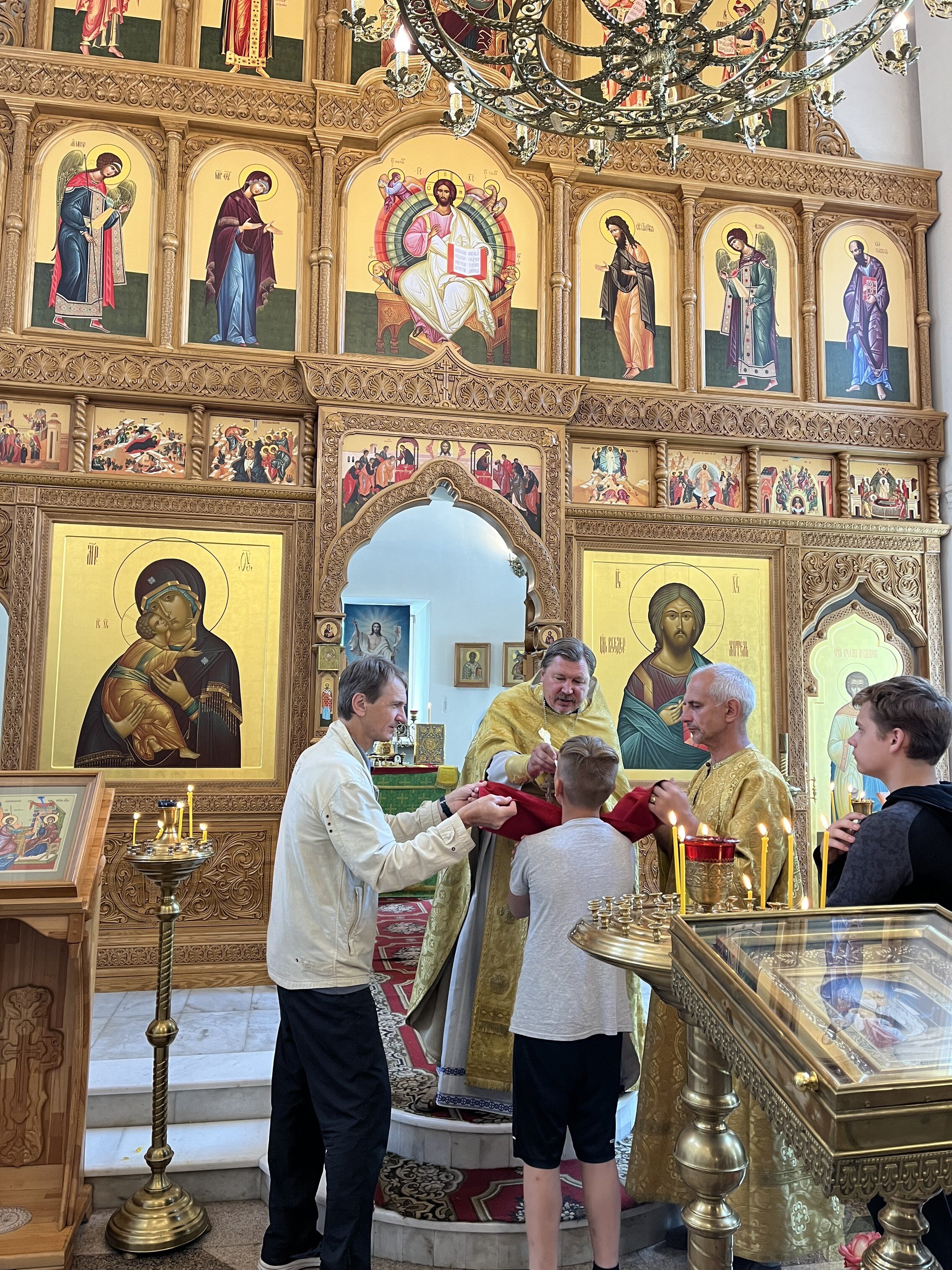 Праздник Св. апостолов Петра и Павла в летнем лагере