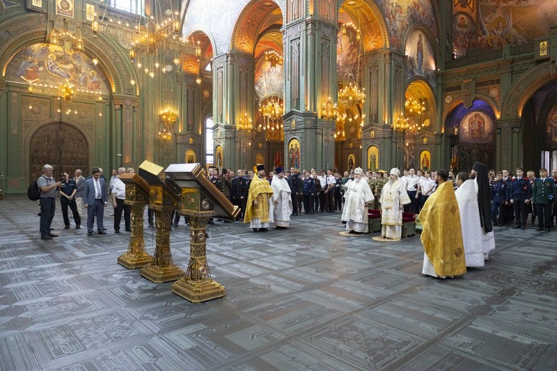 Божественная Литургия в день памяти Рождества Иоанна Предтечи Божественная Литургия в день памяти Рождества Иоанна Предтечи