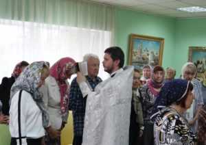 Молебен в Ясенках Молебен в Ясенках