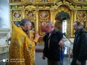 Встреча в храме cвятителя Николая Мирликийского в Кленове