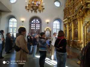 Встреча в храме cвятителя Николая Мирликийского в Кленове