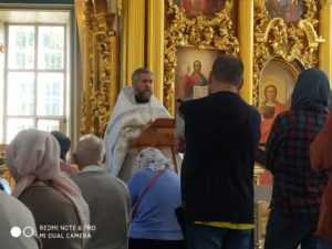 Встреча в храме cвятителя Николая Мирликийского в Кленове