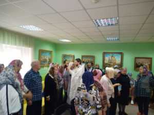 Молебен в Ясенках Молебен в Ясенках