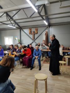 Встреча в храме cвятителя Николая Мирликийского в Кленове
