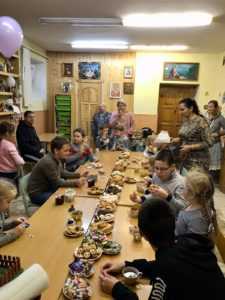 Детская Литургия в храме святителя Николая  Мирликийского в с. Никольское