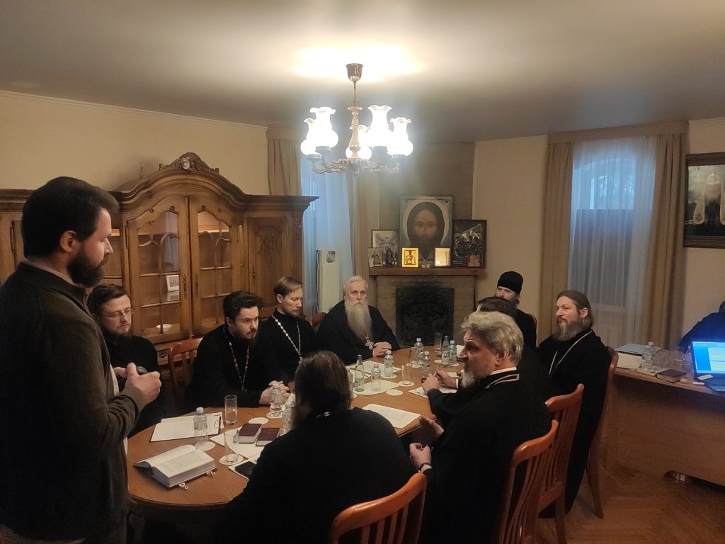 Заседание совета викариатства Новых территорий Заседание совета викариатства Новых территорий