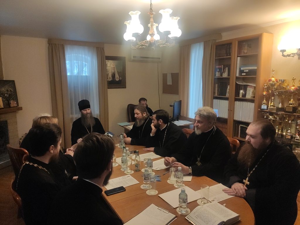 Заседание совета викариатства Новых территорий Заседание совета викариатства Новых территорий
