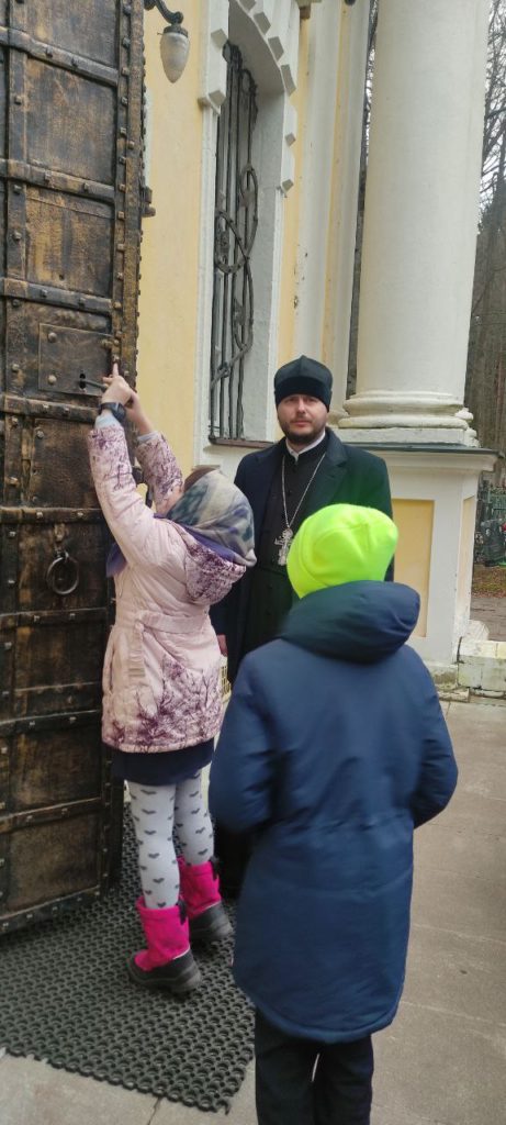 Посещение храма Всемилостивого Спаса в Воронове