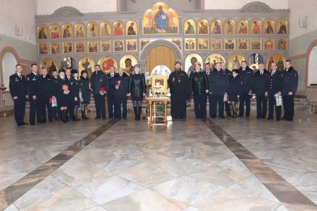 Панихида в храме Живоначальной Троицы в Троицке Панихида в храме Живоначальной Троицы в Троицке