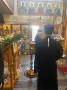 Визит архиерея в храм иконы Божией Матери «Неувядаемый Цвет» Визит архиерея в храм иконы Божией Матери «Неувядаемый Цвет»