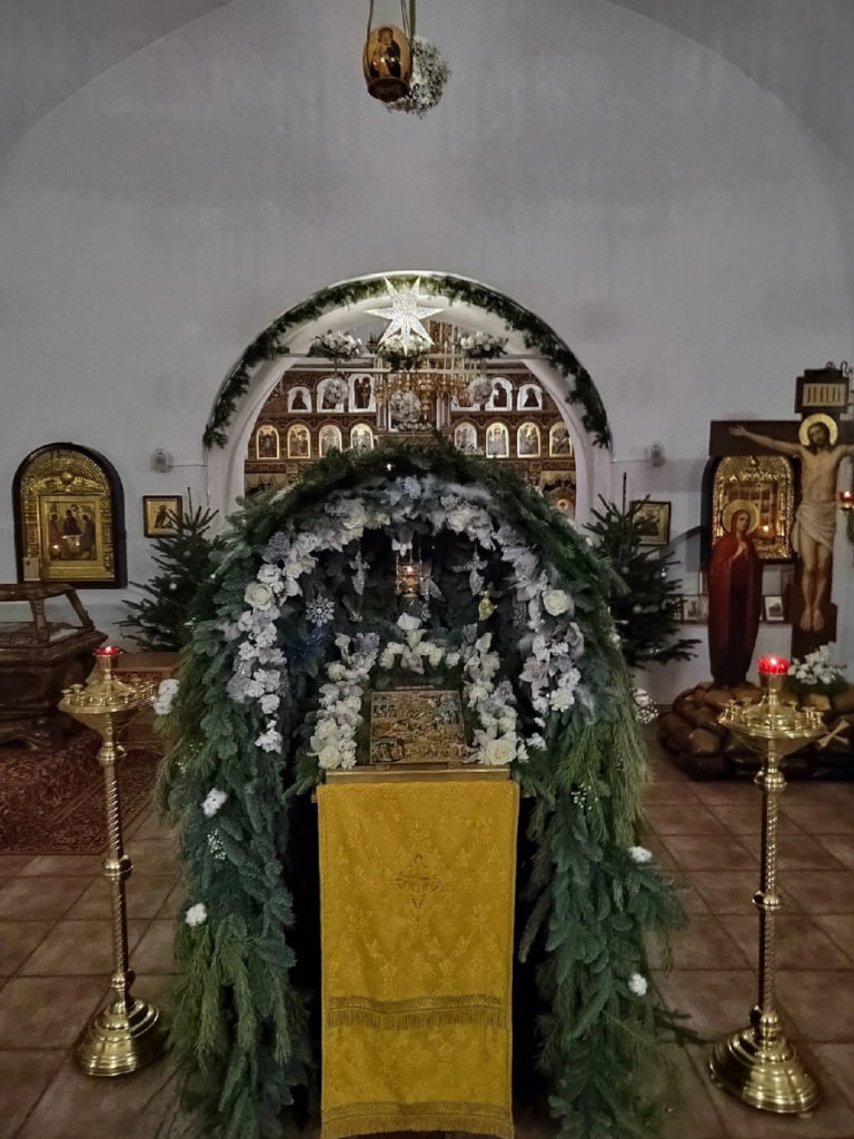 Рождественский праздник в селе Троицкое