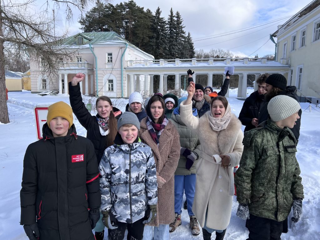 IX зимний слет Православной молодежи  викариатства Новых территорий